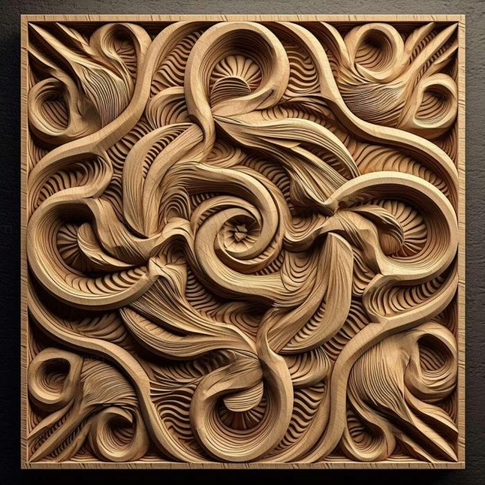 Patterns and decorations (stl shapes 3, PATTERN_1663) 3D models for cnc